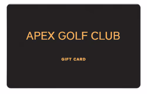 Gift card for Apex Golf Club